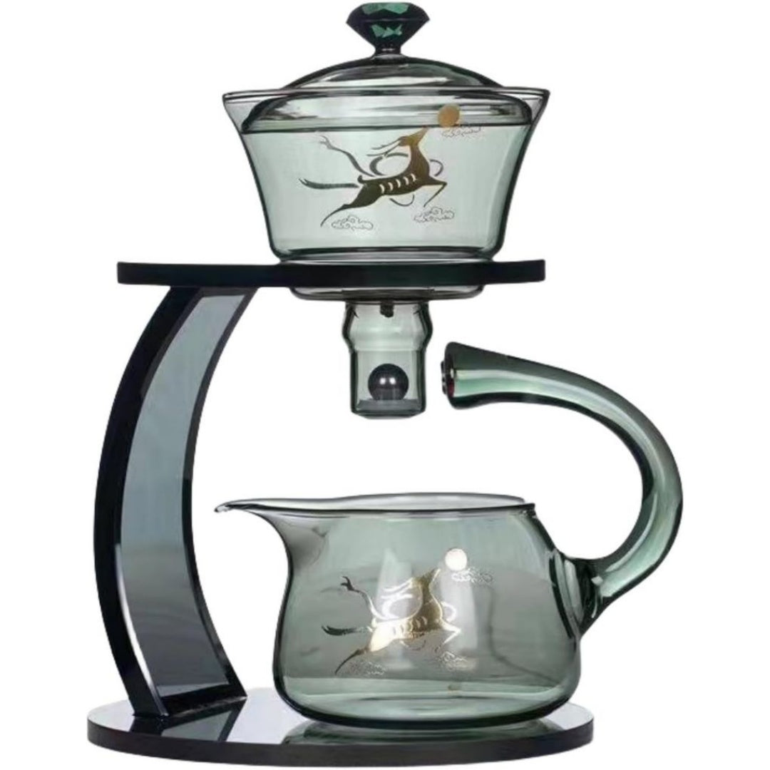 Machine a the pour voyage en aluminium gris