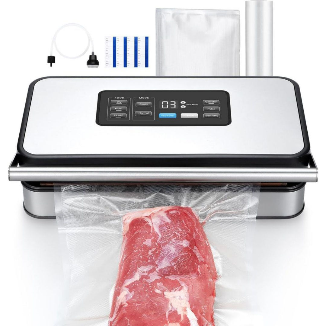 Appareil de mise sous vide 6 l en ceramique 1800 w bleu pour camping