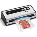 Appareil de mise sous vide 1500 w en plastique alimentaire 3 l noir