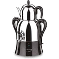 Machine a the blanc en acier inoxydable 1800 w 2 l pour camping